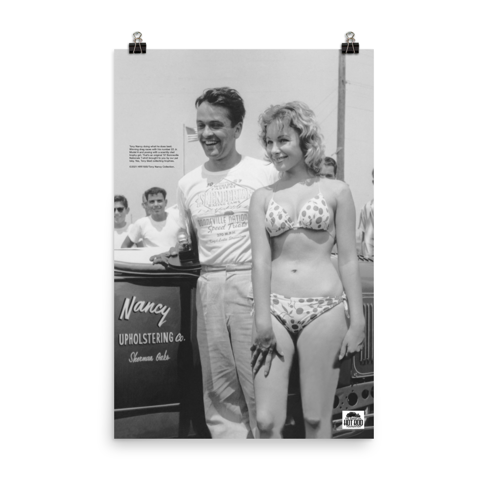 Historic Print #55: Tony Nancy & Trophy Girl